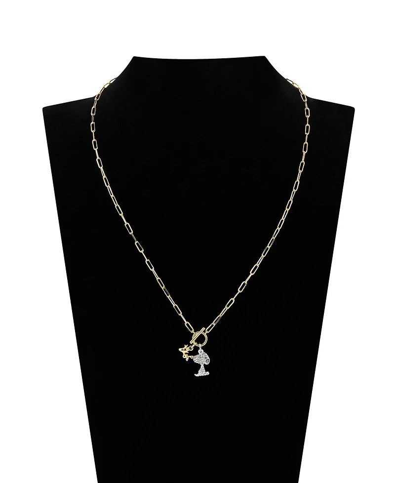 Peanuts Snoopy Charm Pendant Necklace