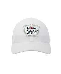 Hello Kitty Men's Pickleball Elite Flex Women's White Unstructured Baseball Cap