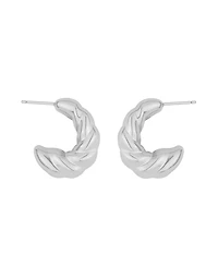 And Now This Twist Shrimp Hoop Earrings