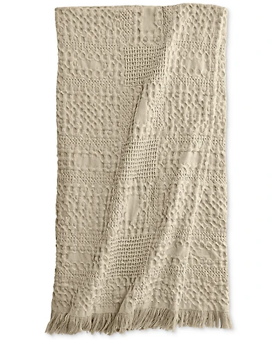Oake Mixed Waffle Throw, 50" x 60", Exclusively at Macy's