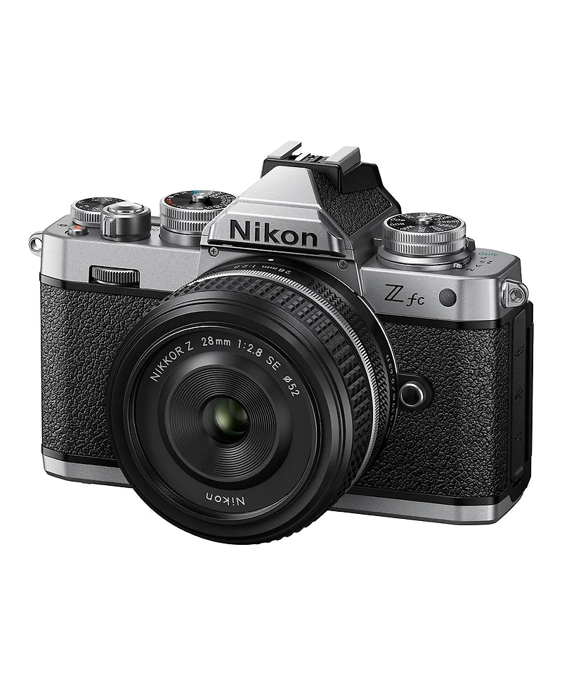 Nikon Z fc Dx-Format Mirrorless Camera with Nikkor Z 28mm f/2.8 (Se) Lens and Z Dx 50-250mm f/4.5-6.3 Vr Lens