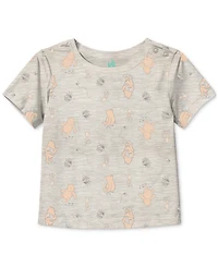Disney Baby Winnie-the-Pooh T-Shirt & Shortall, 2 Piece Set