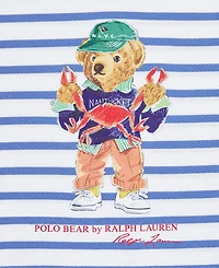 Polo Ralph Lauren Big Boys Polo Bear Striped Jersey T-Shirt