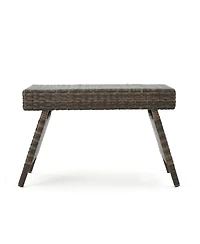 Streamdale Rattan Wicker Outdoor Accent Table Elevate Your Patio Ambiance