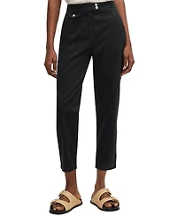 Boss by Hugo Women's Casual Satin Chino Pants