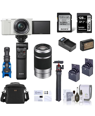 Sony Sony Zv-E10 Mirrorless Vlog Camera with 16-50mm Lens, Black