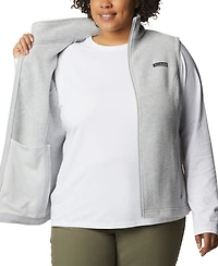 Columbia Plus Size Benton Springs Fleece Vest