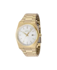 Invicta Men's 48400 Speedway Quartz 3 Hand Silver Dial Watch