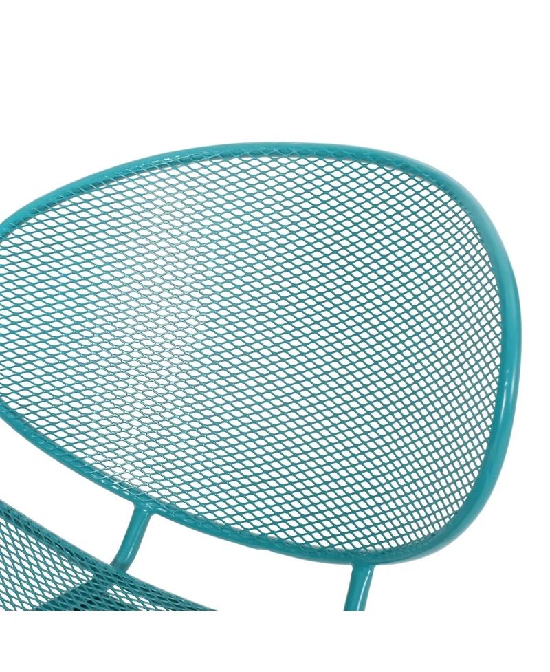 Streamdale Modern Outdoor Mesh Shell Chair Set Retro Comfort, Sleek Design