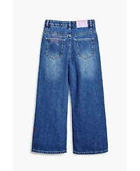Desigual Girls Girls's Denim pants with stars