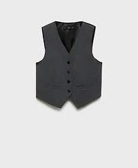 Mango Women's Adjustable Belt Gilet Vest