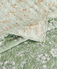 Greenland Home Fashions Olivia Garden Toile 3-Pc. Quilt Set