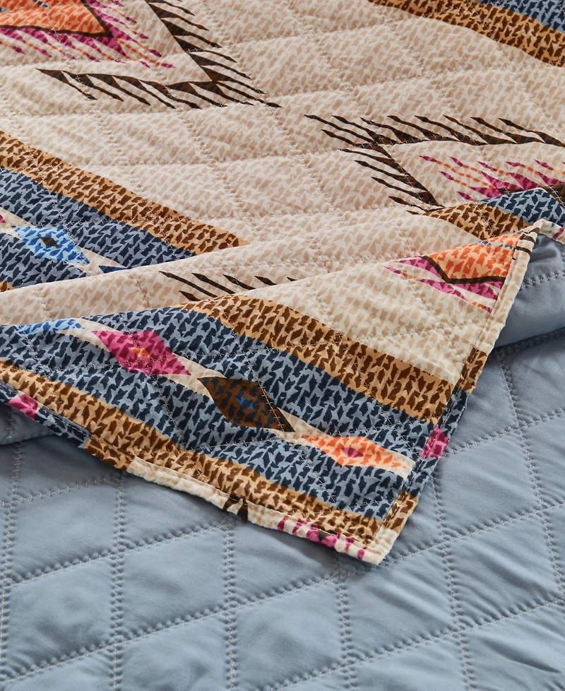 Greenland Home Fashions Cheyenne Boho Spirit 3-Pc. Quilt Set, Full/Queen
