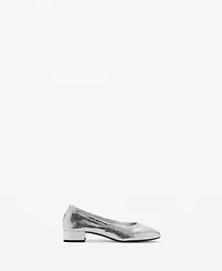Mango Women's Cracked-Heel Shoes