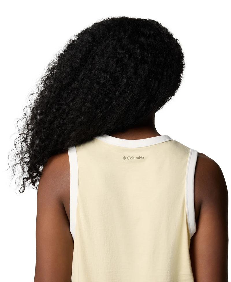 Columbia Women's Rolling Bend Graphic Ringer Tank Top