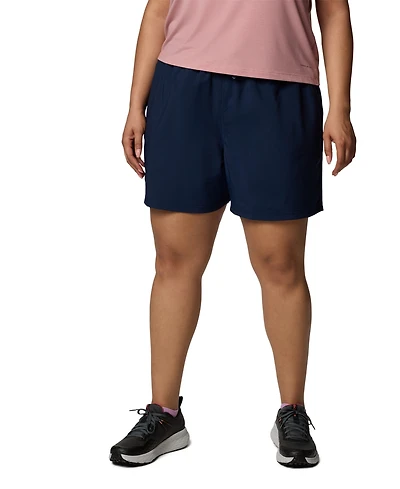 Columbia Plus Blue Vista Hill Elastic Shorts