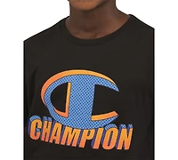 Champion Big Boys Logo Graphic Short-Sleeve T-Shirt