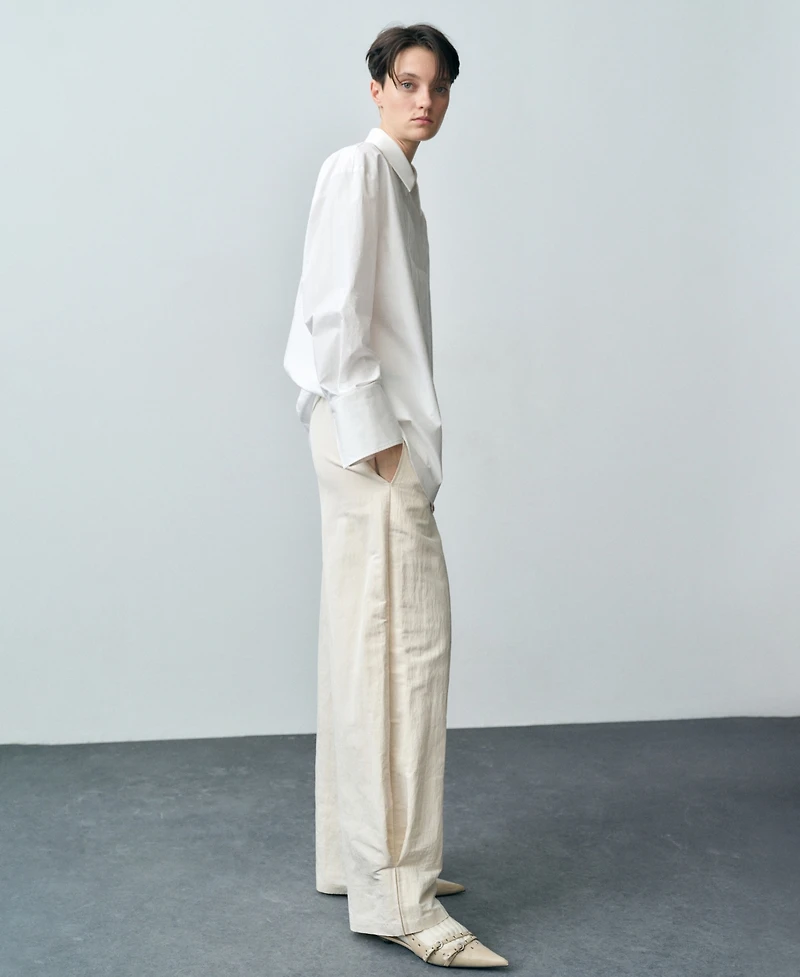 Mango Women's Pleated Jogger Pants