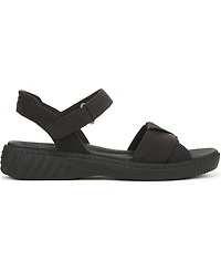 LifeStride Women's Lane Washable Open Round Toe Strappy Sandals