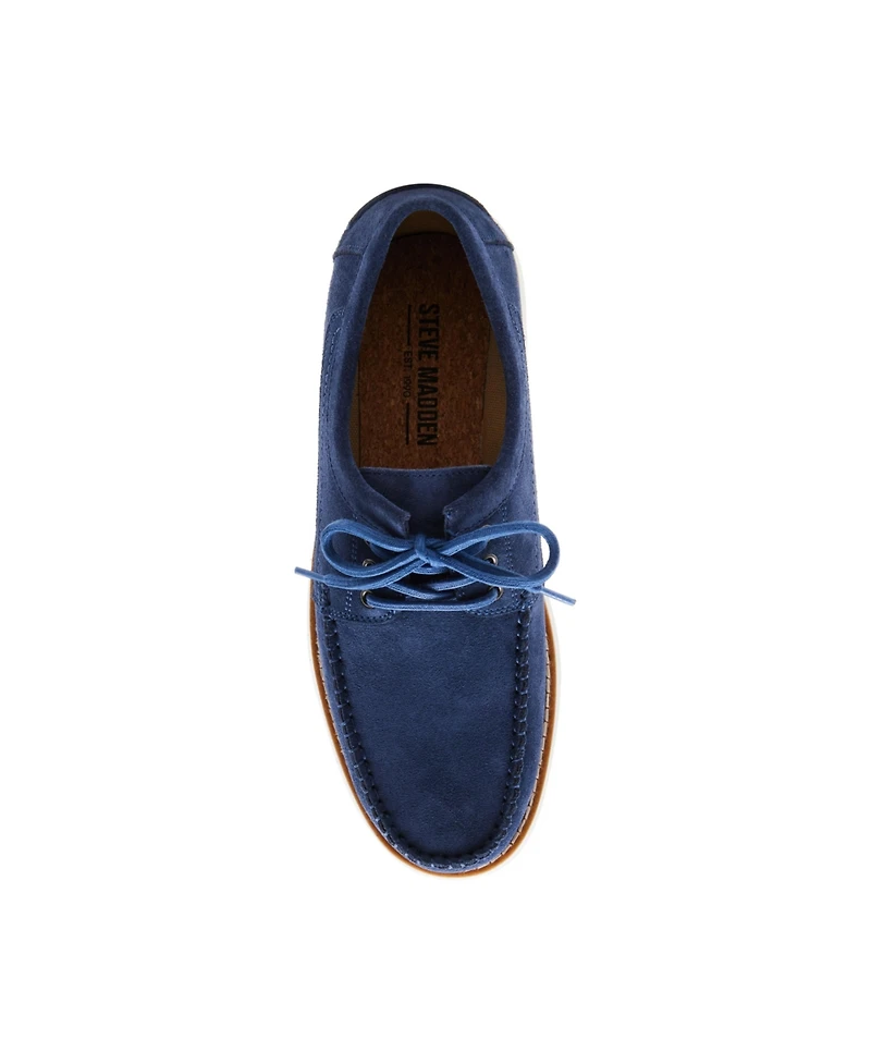 Steve Madden Men's Kayhil Moc Toe Dress Casual Sneaker