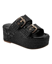 Marc Fisher Ltd Women's Poppy High Platform Wedge Sandals