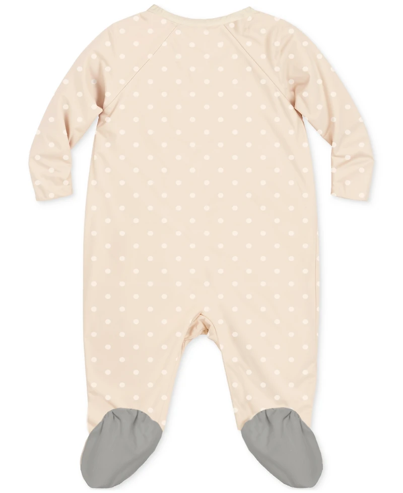 Disney Baby Girls Minnie Mouse Footed Coverall & Headband, 2 Piece Set