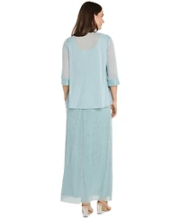 R & M Richards Women's 2-Pc. Jacket Gown Set