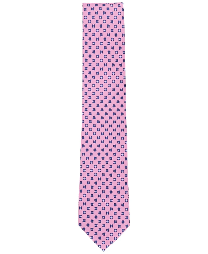 Club Room Men's Dovekie Box-Pattern Tie, Exclusively at Macy's