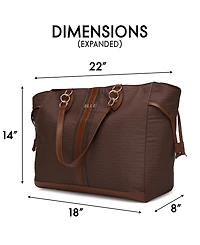 Elle Eleganza 32 Liters Monogram Weekender Tote Bag