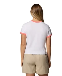Columbia Women's Rolling Bend Graphic Ringer Top