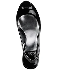 Jeffrey Campbell Charis Peep-Toe Slingback Pumps