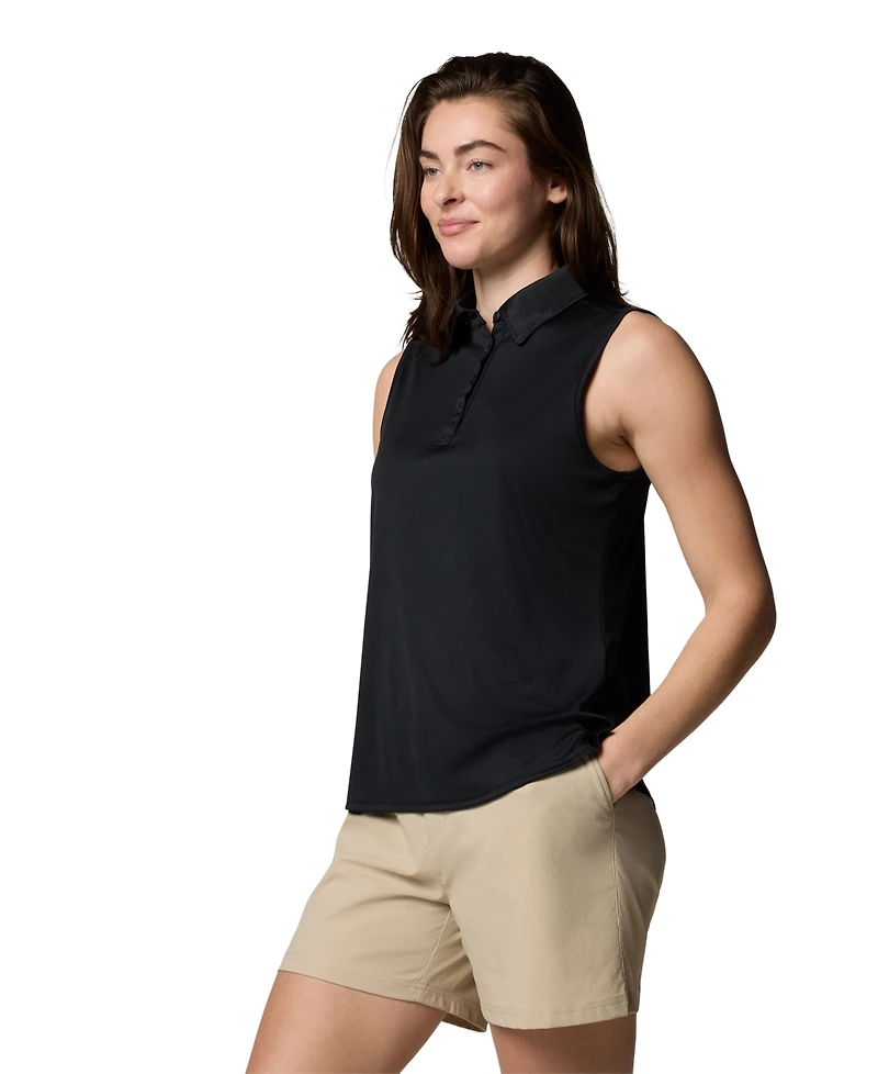 Columbia Women's Cedar Coast Sleeveless Polo Top
