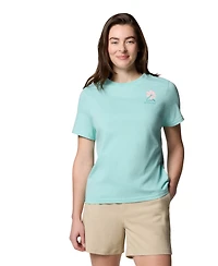Columbia Women's Rolling Bend Graphic Short Sleeve Top