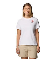 Columbia Women's Rolling Bend Graphic Short Sleeve Top