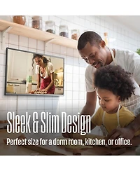 Westinghouse 24 Inch Tv, 720p Hd Led Small Flat Screen Non-Smart Television with Hdmi, Usb, Vga, & V-Chip Parental Controls, Monitor for Home, Kitchen