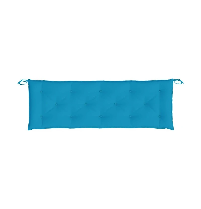 Garden Bench Cushions 2 pcs Light Blue 59.1"x19.7"x2.8" Oxford Fabric