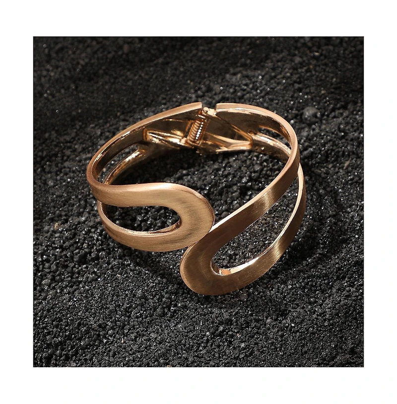 Minimal Metallic Bracelet