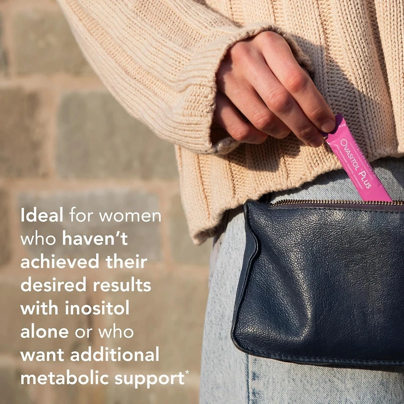 Theralogix Ovasitol Plus Metabolic Health Supplement - Myo-Inositol & D-Chiro Inositol+Chromium Picolinate+Alpha-lactalbumin & Vitamin D