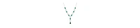 2028 Green Crystal and Acrylic Stone Y Necklace