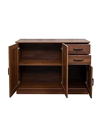 Streamdale Modern Wood Buffet & Sideboard Cabinet with Doors & Drawers - Dining Room Console