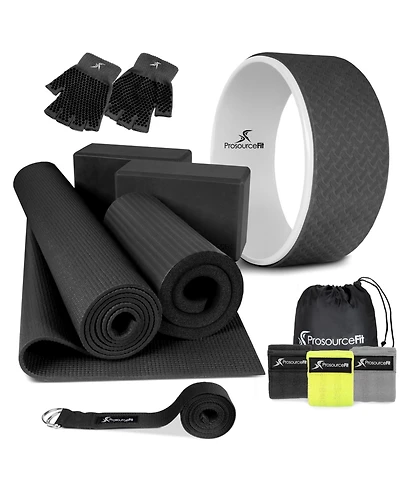ProsourceFit Yoga Black/White Kit