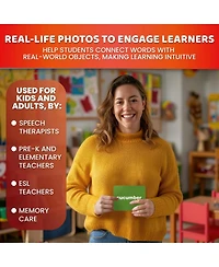 Quokka Flash Cards for Kids and Adults – Large Preschool Flash Cards for Speech Therapy, Aba Therapy, Esl Teaching, Early Childhood Education