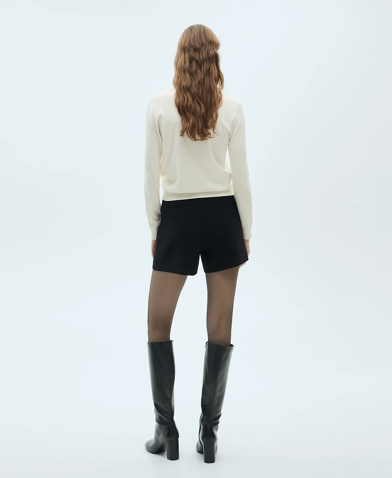 Mango Women's Silk Blend Knitted Sweater
