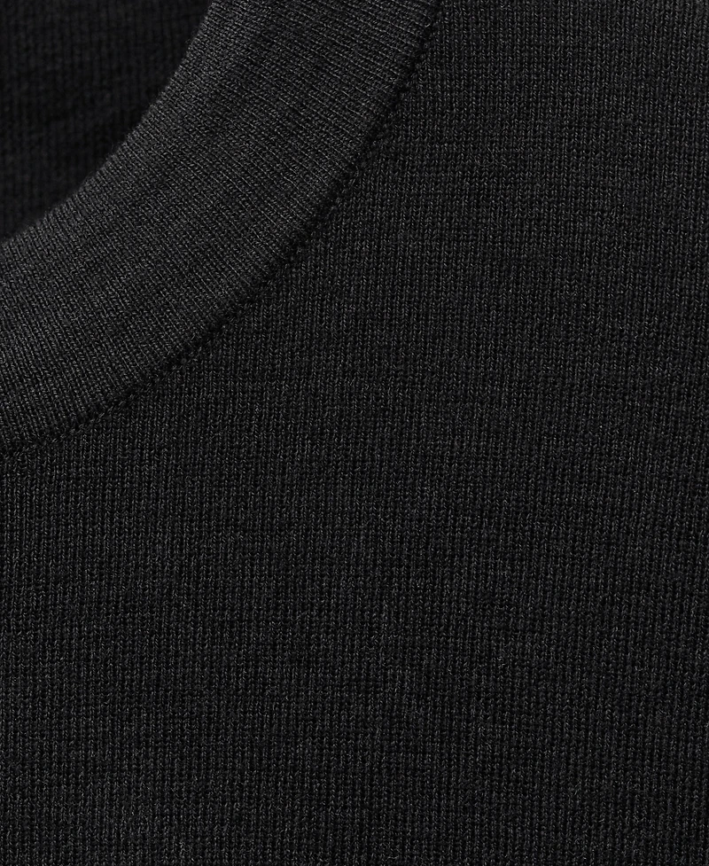 Mango Women's Short-Sleeved Wool-Blend Sweater