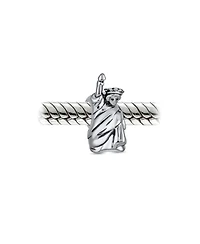 Bling Jewelry Statue Of Liberty Charm Bead Sterling Silver European Bracelet Travel Souvenir