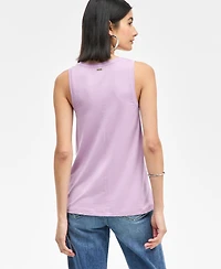 I.n.c. International Concepts Women's Luxe Scoop-Neck Tank Top, Exclusively at Macy's