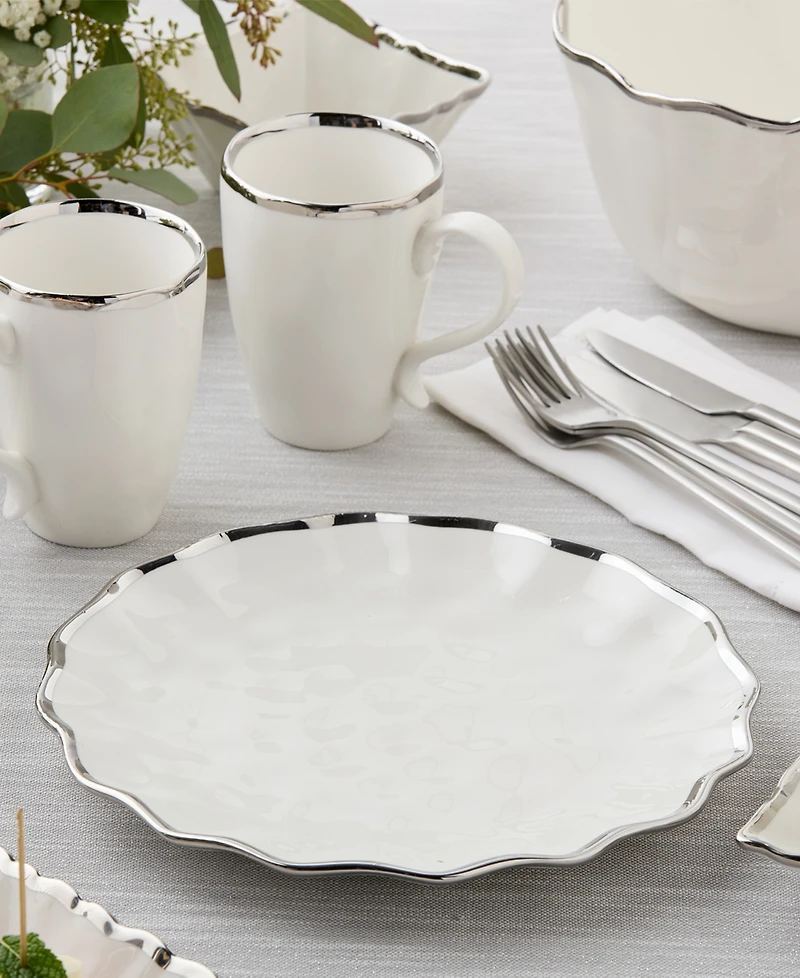 Certified International Regency Dinner Plates, Set of 4