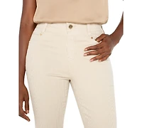 Liverpool Los Angeles Petite Gia Glider Crop Flare Back-Pleat Jeans