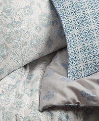Charter Club Embroidered Tiles Decorative Pillow, 20" x 20", Exclusively at Macy's