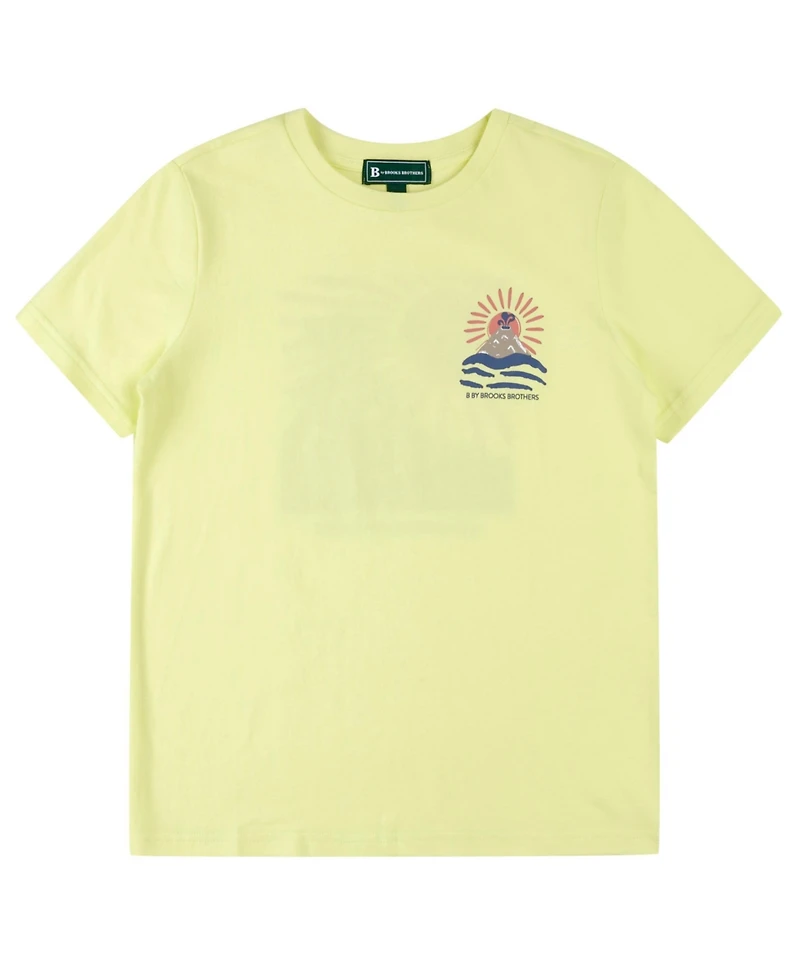 B By Brooks Brothers Big Boys Sun's Out Graphic T-Shirt